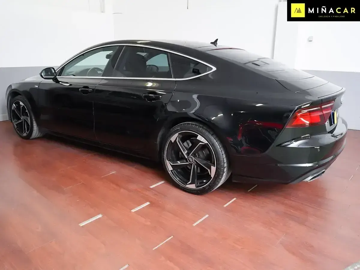 Usado Audi A7 Sportback 252 CV (185 kW) 2016 Negro Utilitario
