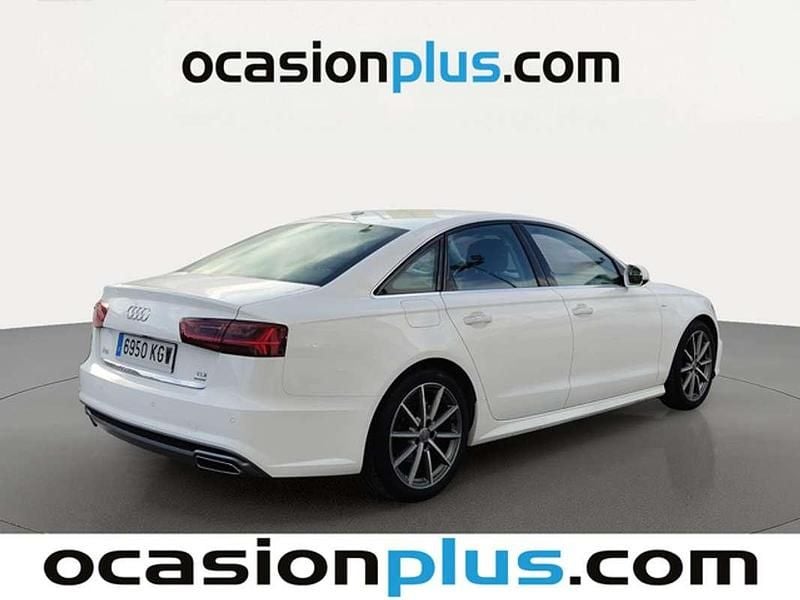 Usado Audi A6 S-Line 190 CV (139 kW) 2018 Blanco Berlina