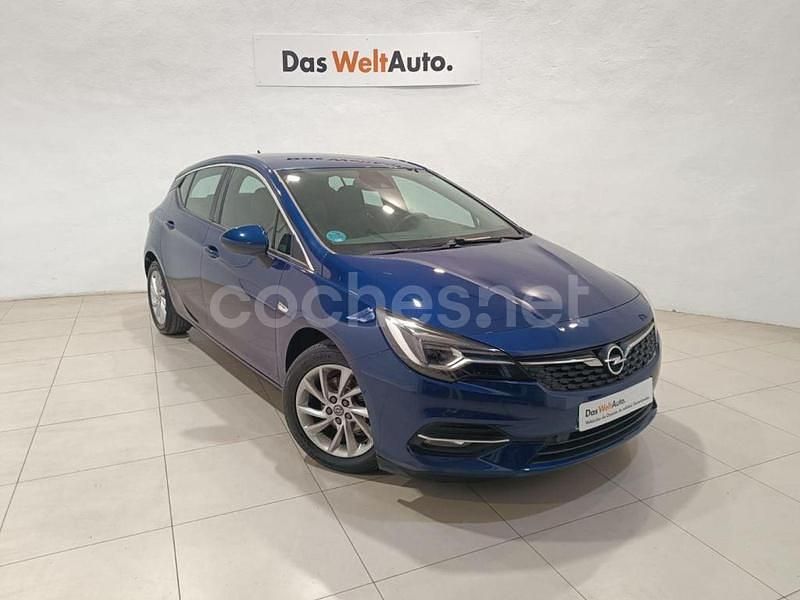 Azul Usado 2021 Opel Astra Elegance Berlina | 13.900 € (Un poco caro) - Imagen 1/4