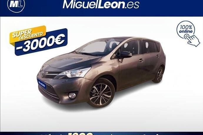 Gris Usado 2017 Toyota Verso Advance Monovolumen | 14.985 € (Super precio) - Imagen 1/3