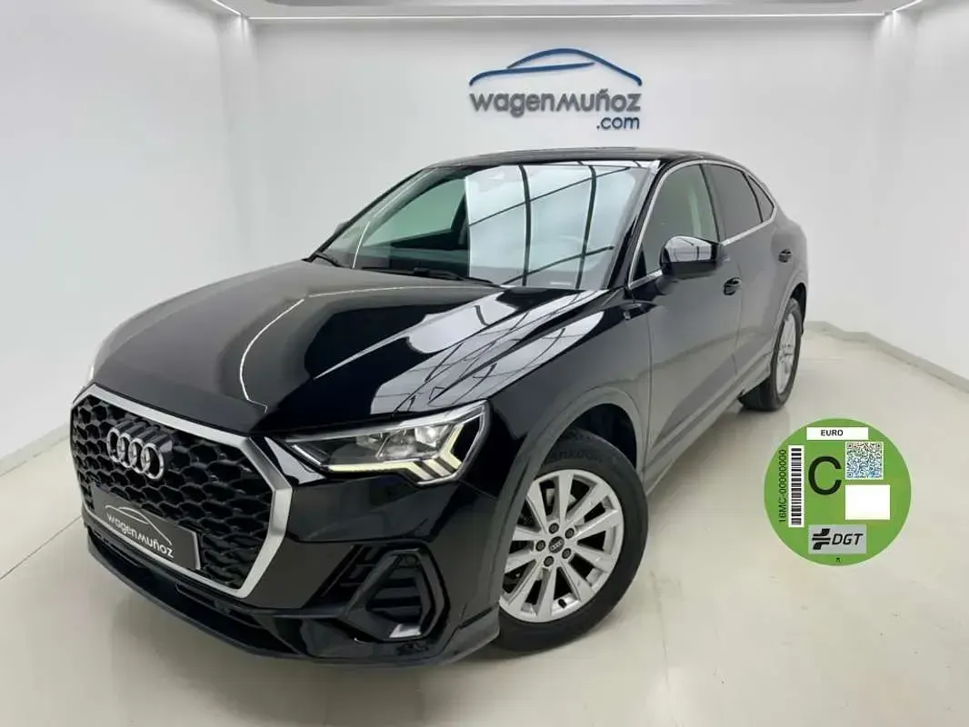 Usado Audi Q3 Sportback Advanced 150 CV (110 kW) 2021 Negro SUV