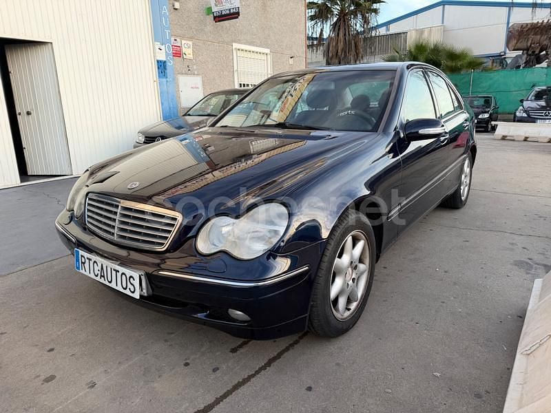 Azul Usado 2001 Mercedes C200 Elegance Berlina | 3750 € (Buen precio) - Imagen 1/4