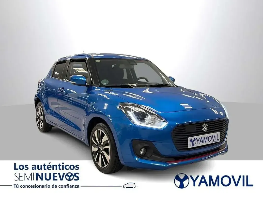 Usado Suzuki Swift 111 CV (81 kW) 2017 Azul Utilitario