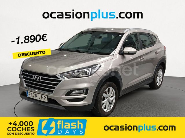 Blanco Usado 2020 Hyundai Tucson SUV | 18.200 € (Precio justo) - Imagen 1/4