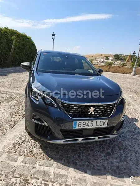 Usado Peugeot 5008 GT-line 130 CV (95 kW) 2019 Azul SUV