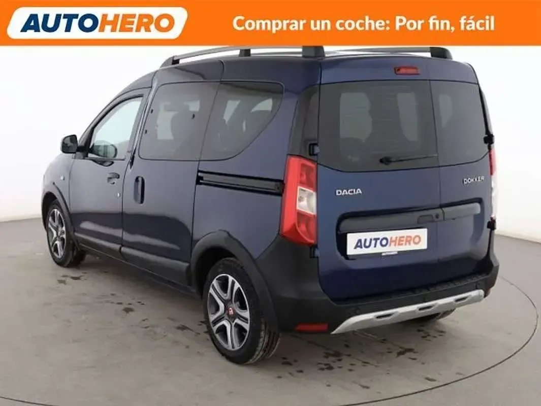 Używany Dacia Dokker 95 KM (69 kW) 2019 Niebieski Minivan