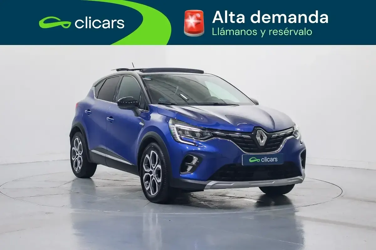 Usado Renault Captur 140 CV (102 kW) 2022 Azul SUV