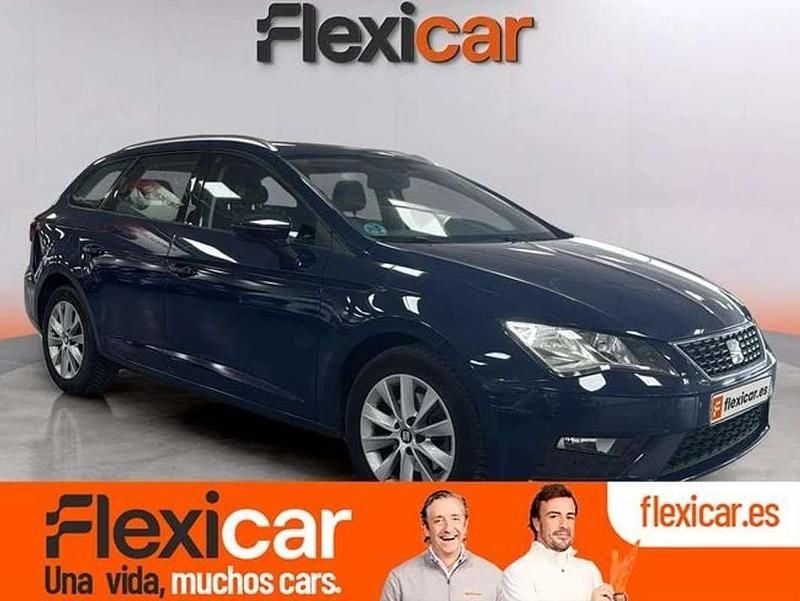Azul Usado 2018 Seat Leon ST Style Familiar | 13.490 € (Precio justo) - Imagen 1/4