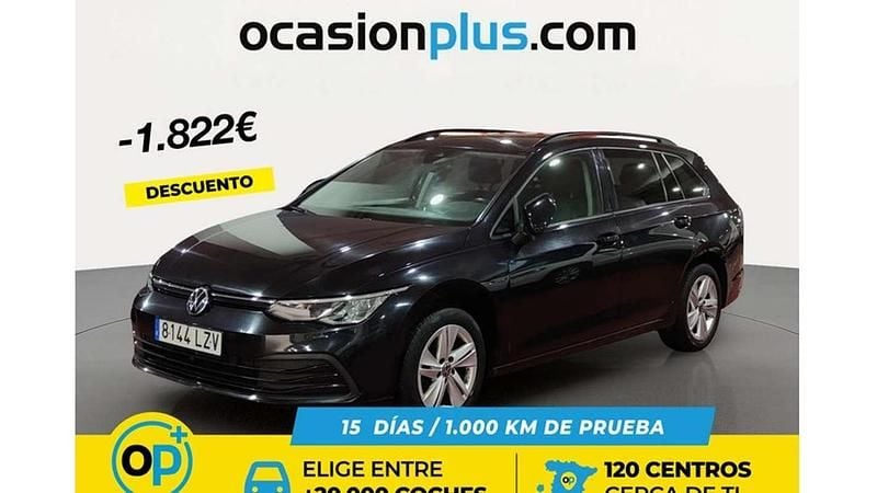 Usado VW Golf VIII Life 116 CV (85 kW) 2021 Negro Familiar