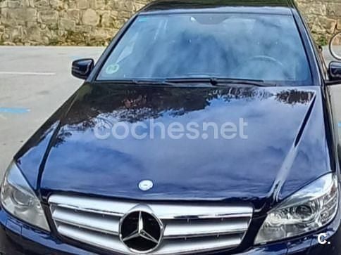 Azul Usado 2009 Mercedes C320 Elegance Berlina | 10.500 € (Precio justo) - Imagen 1/4