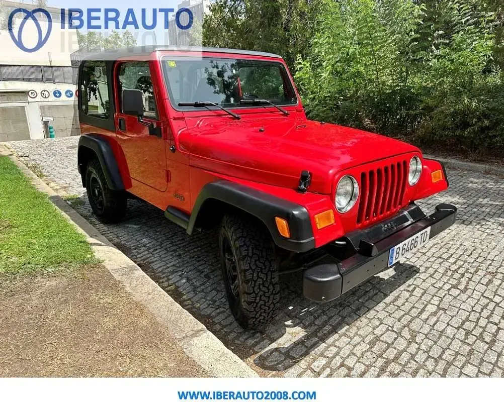 Usado Jeep Wrangler 121 CV (88 kW) 1997 Rojo SUV