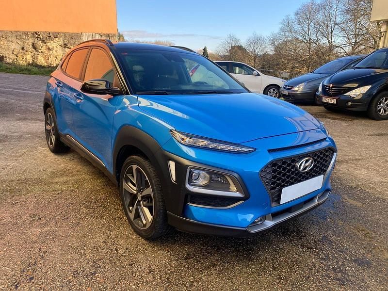 Azul Usado 2018 Hyundai Kona Style SUV | 15.800 € (Precio justo) - Imagen 1/4