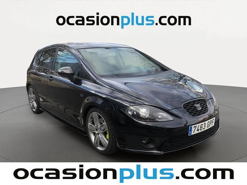 Usado Seat Leon FR 211 CV (155 kW) 2009 Negro Utilitario