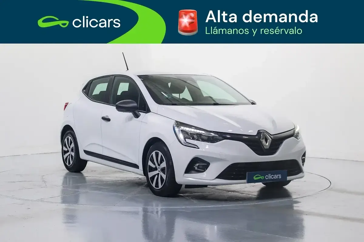 Używany Renault Clio V Business 85 KM (62 kW) 2021 Biały Sedan/Limuzyna