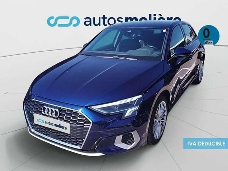 Usado Audi A3 e-tron Advanced Plus 204 CV (150 kW) 2022 Azul Utilitario