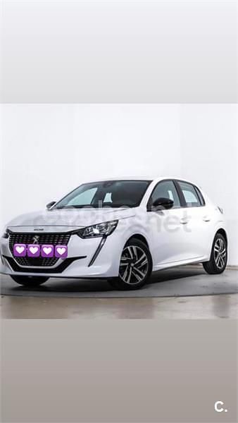 Usado Peugeot 208 Style 100 CV (73 kW) 2021 Blanco Utilitario