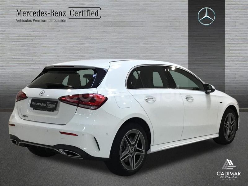 Usado Mercedes A250 AMG line 218 CV (160 kW) 2020 Blanco Berlina