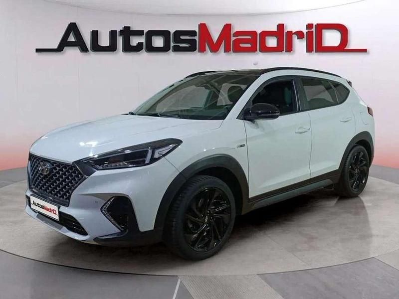 Usado Hyundai Tucson N Line 137 CV (100 kW) 2019 Blanco SUV