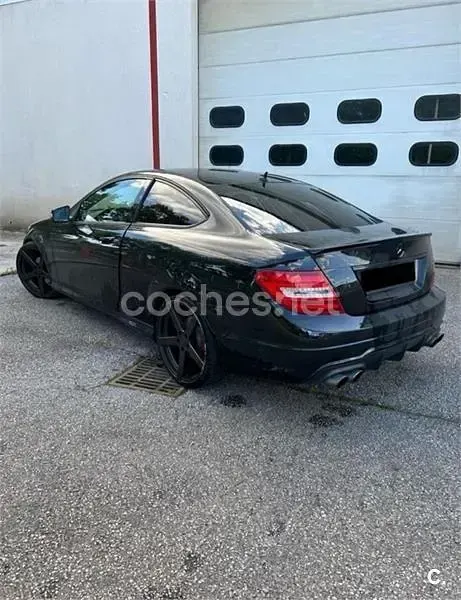 Usado Mercedes C250 204 CV (150 kW) 2011 Negro Coupe