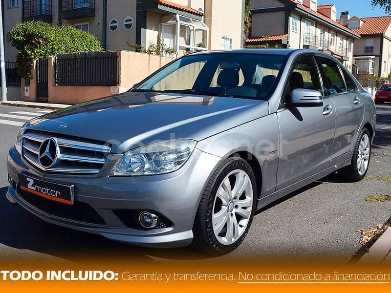 Gris / plata Usado 2010 Mercedes C220 Avantgarde Berlina | 9990 € (Precio justo) - Imagen 1/4