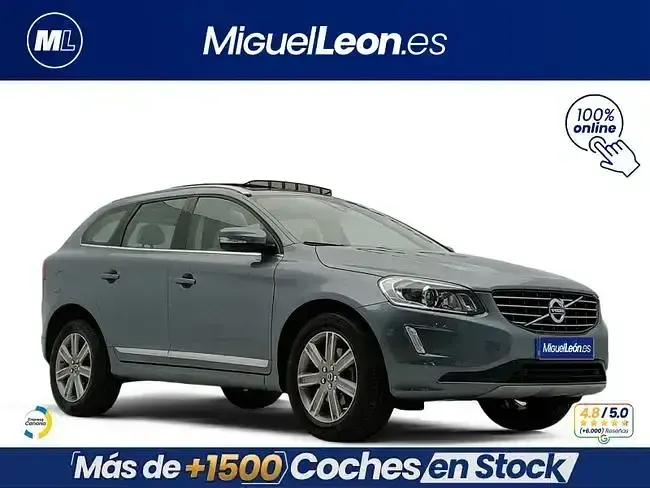 Usado Volvo XC60 Summum 150 CV (110 kW) 2017 Gris SUV