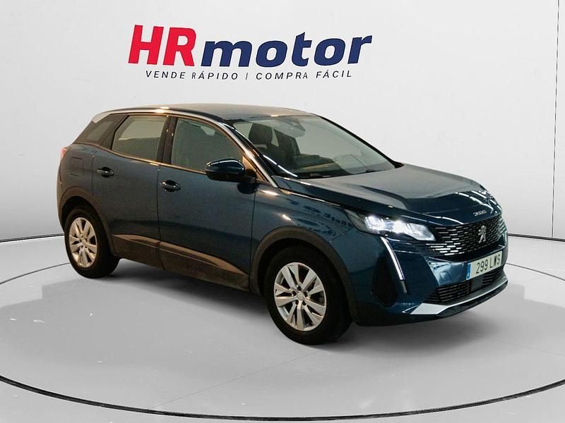 Azul Usado 2022 Peugeot 3008 Active SUV | 20.890 € (Precio justo) - Imagen 1/4