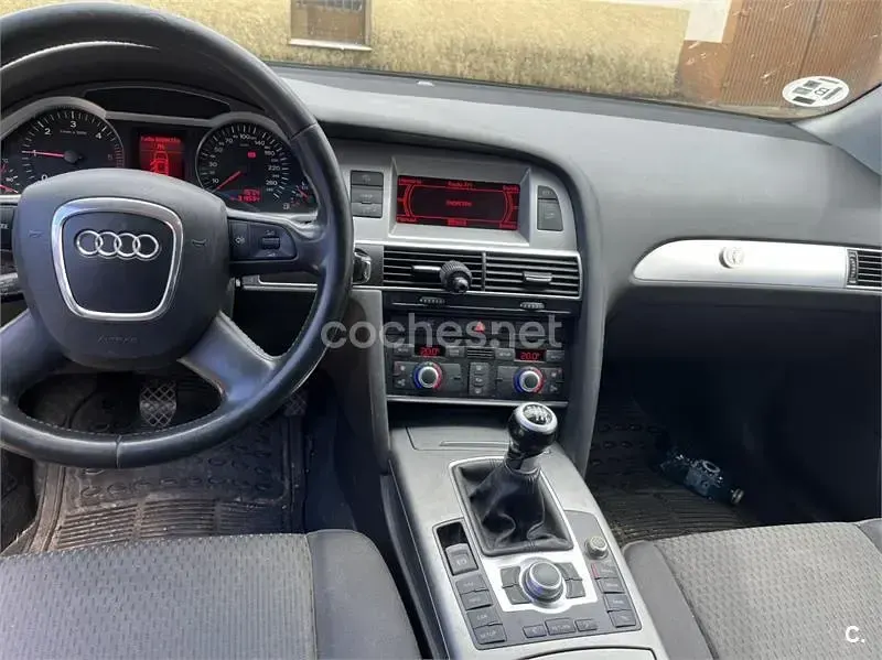 Usado Audi A6 140 CV (102 kW) 2008 Negro Berlina