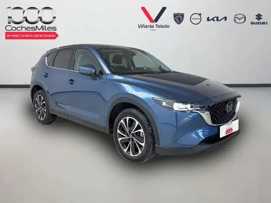 Usado Mazda CX-5 Exclusive-Line 150 CV (110 kW) 2024 Azul SUV