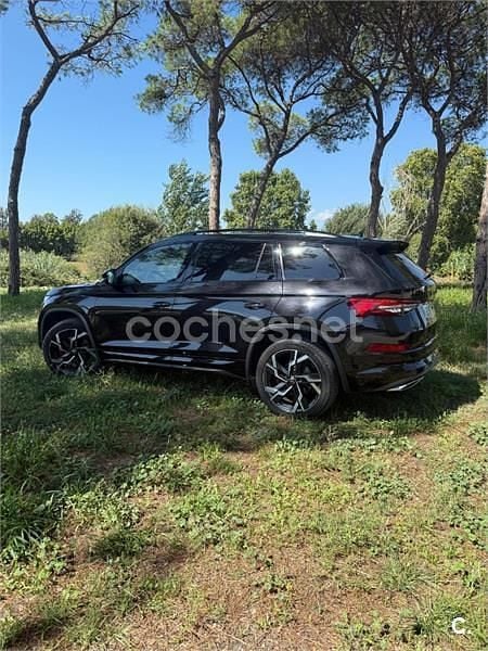 Negro Usado 2024 Skoda Kodiaq RS SUV | 44.200 € - Imagen 1/4