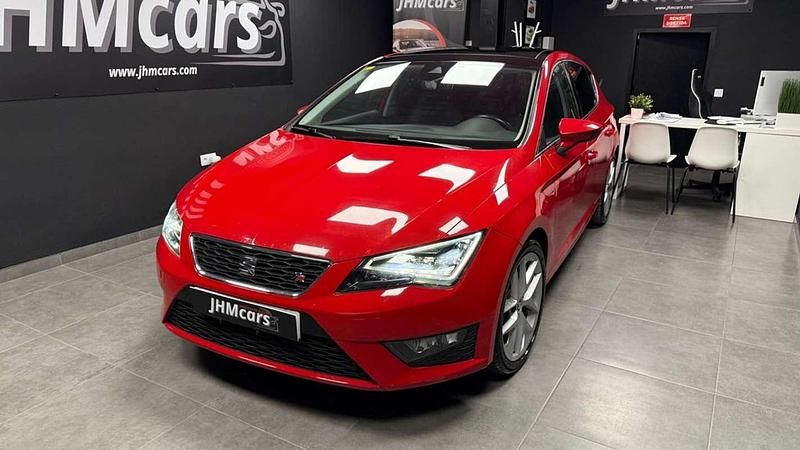 Usado Seat Leon ST FR 150 CV (110 kW) 2016 Rojo Familiar