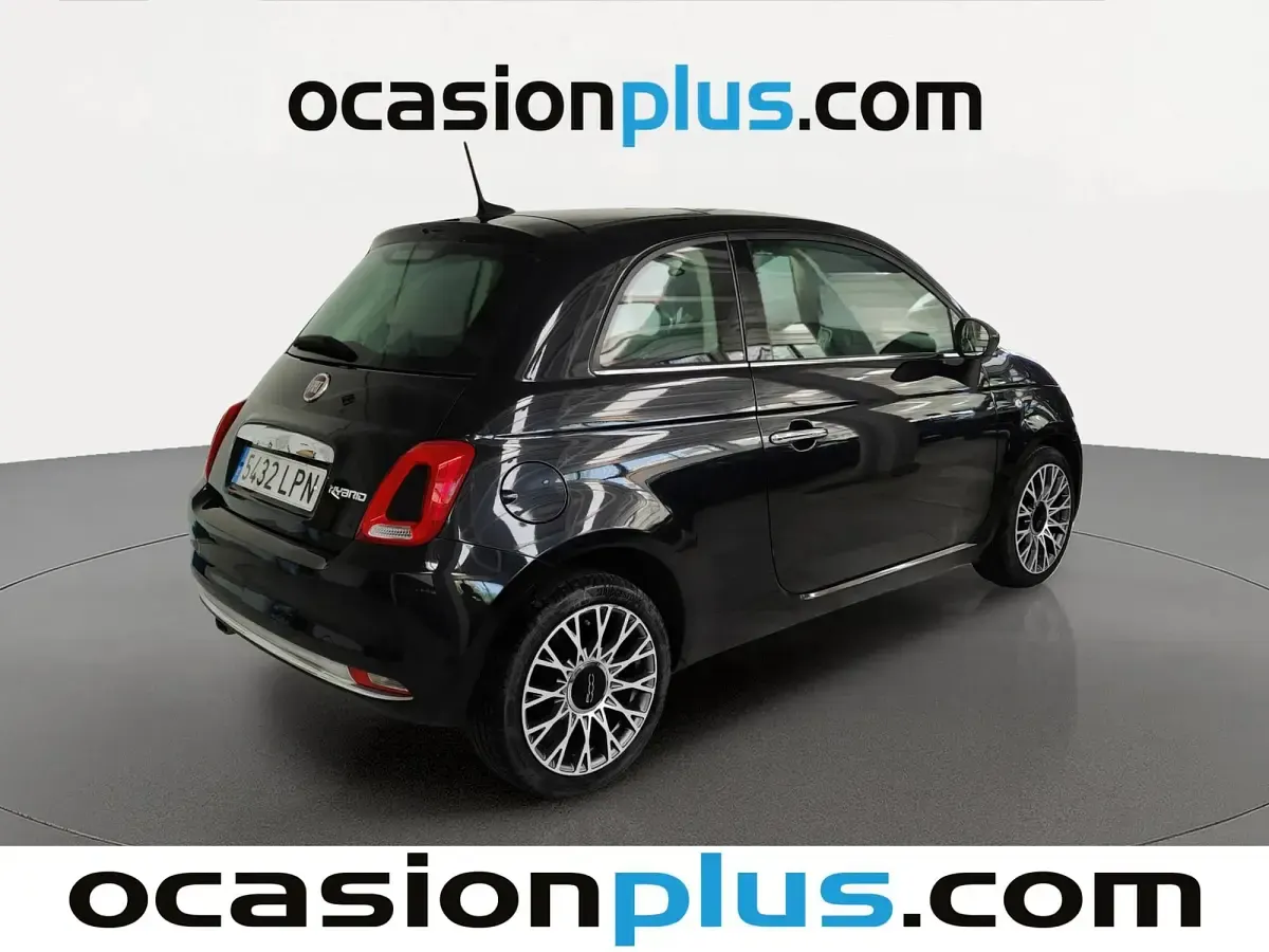 Usado Fiat 500 Dolcevita 71 CV (52 kW) 2021 Negro Utilitario