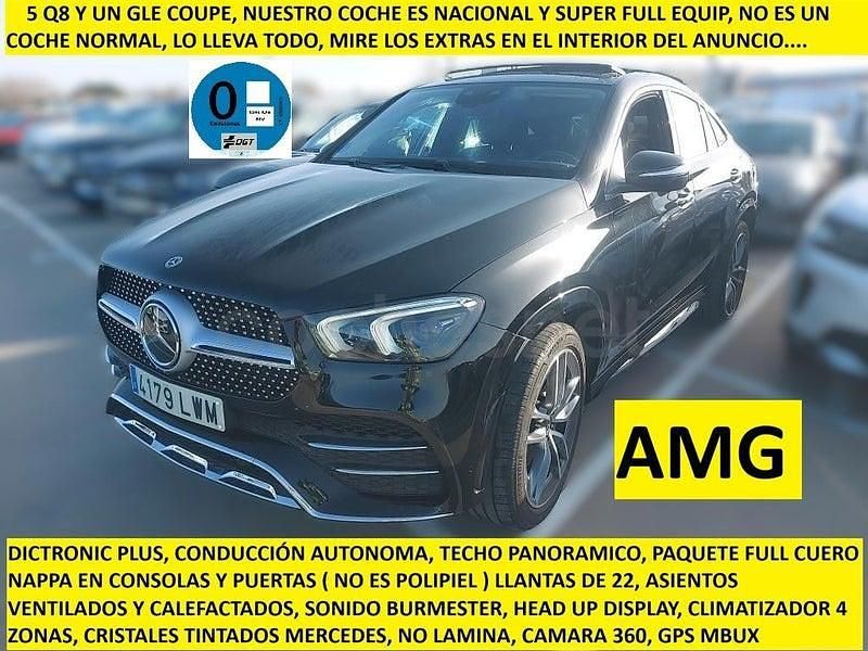 Usado Mercedes GLE350 320 CV (235 kW) 2022 Negro Coupe