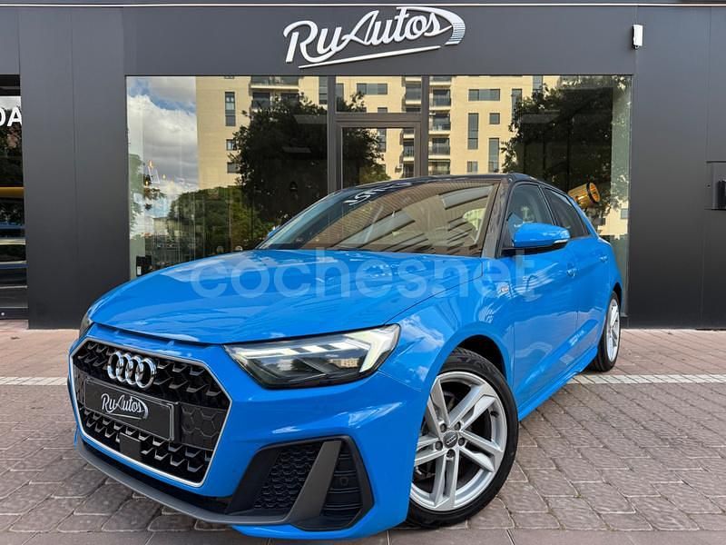 Usado Audi A1 Sportback S-Line 116 CV (85 kW) 2019 Azul Utilitario