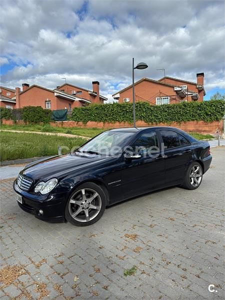 Negro Usado 2005 Mercedes C180 Sport Edition Berlina | 3499 € (Buen precio) - Imagen 1/3