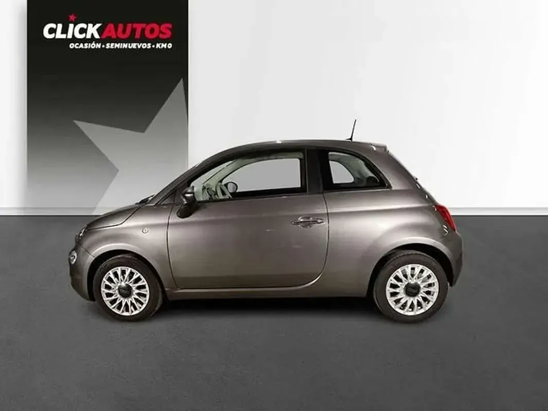 Usado Fiat 500 71 CV (52 kW) 2023 Gris Utilitario