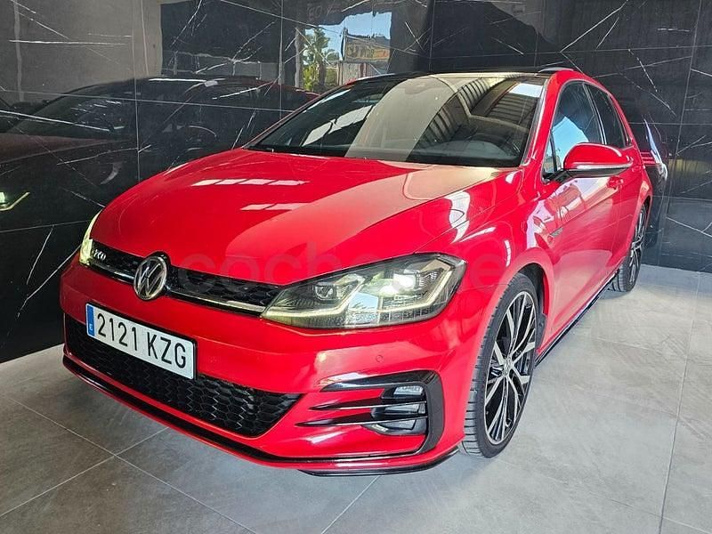 Usado VW Golf VII GTD 184 CV (135 kW) 2019 Rojo Berlina
