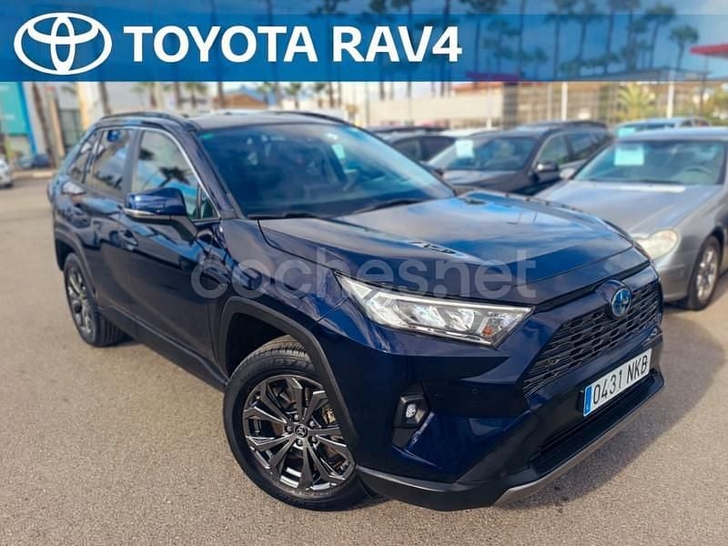 Azul Usado 2022 Toyota RAV4 Hybrid Advance SUV | 29.900 € (Buen precio) - Imagen 1/4