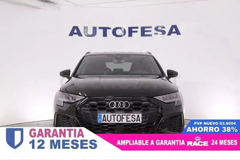 Usado Audi A3 245 CV (180 kW) 2024 Negro Berlina