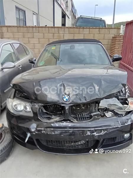 Negro Usado 2008 BMW 118 Cabriolet Descapotable | 3800 € - Imagen 1/4