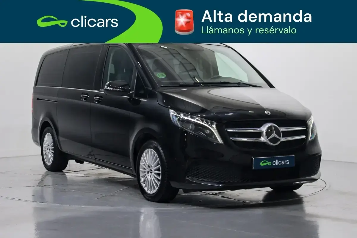 Usado Mercedes V220 163 CV (119 kW) 2023 Negro Monovolumen