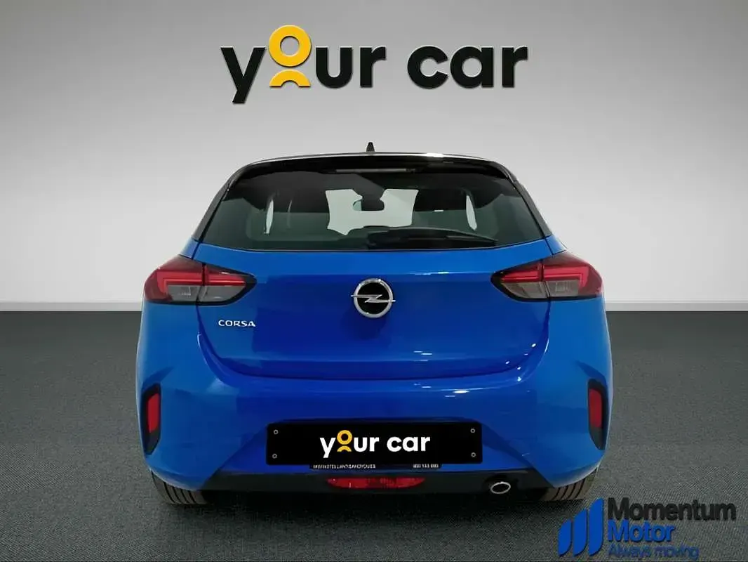 Usado Opel Corsa GS Line 101 CV (74 kW) 2022 Azul Utilitario
