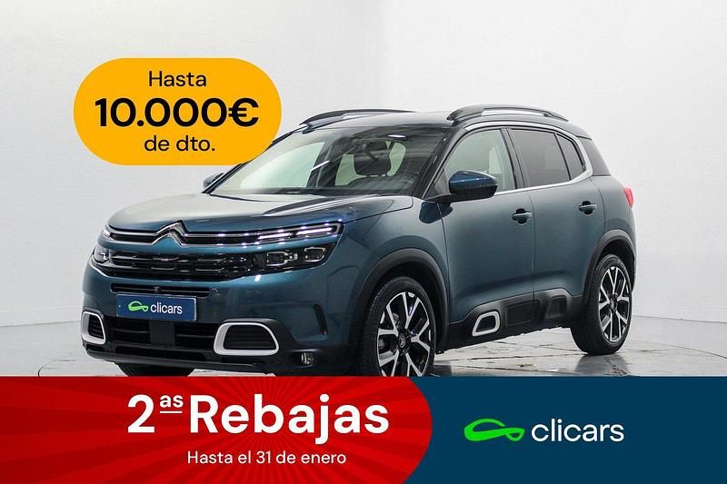 Azul Usado 2020 Citroën C5 Aircross Feel SUV | 16.490 € (Buen precio) - Imagen 1/4