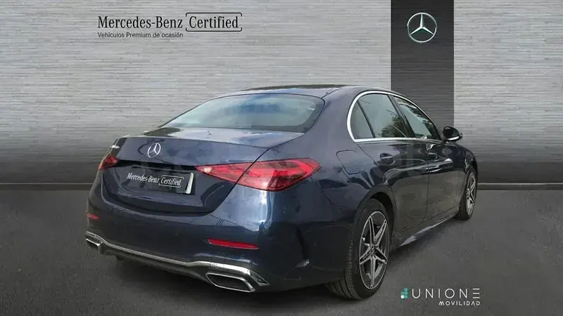 Usado Mercedes C300e 313 CV (230 kW) 2025 Azul Berlina