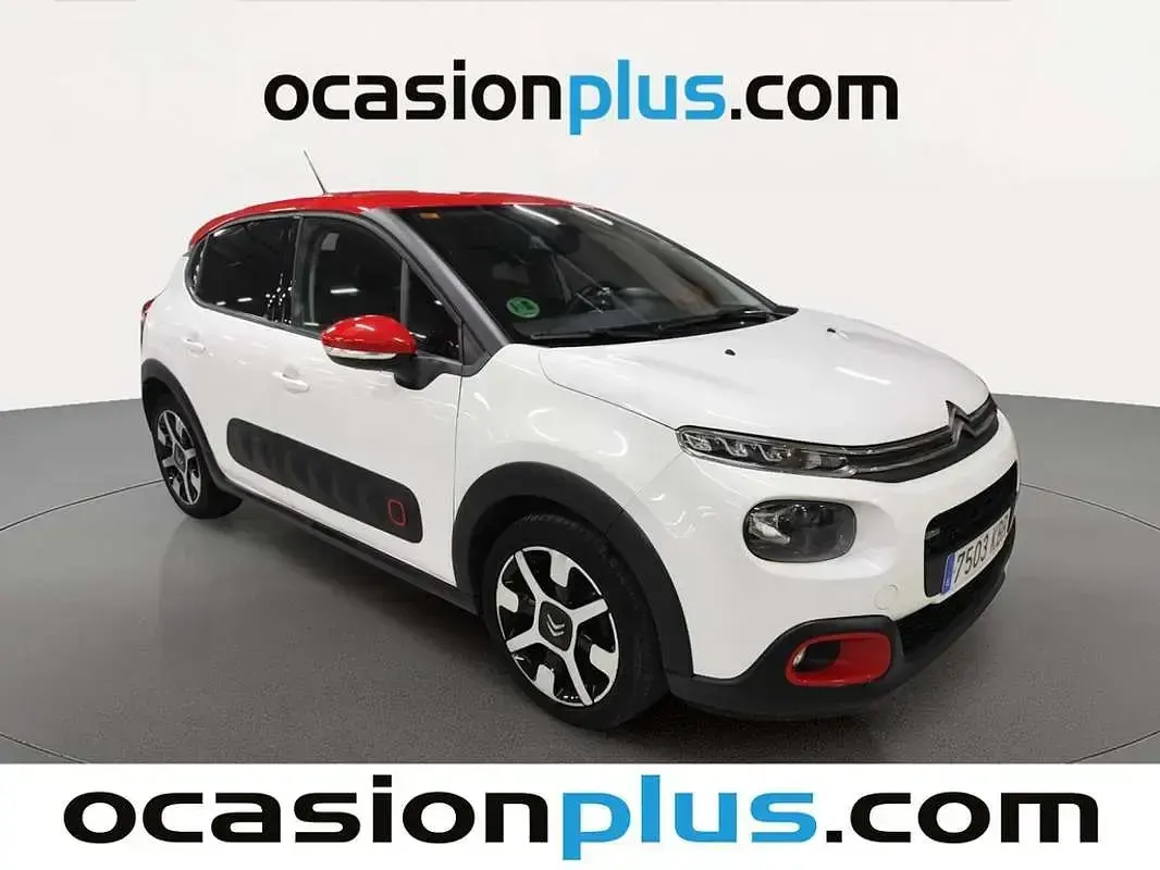 Usado Citroën C3 PureTech 82 CV (60 kW) 2017 Blanco Utilitario