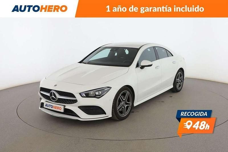 Blanco Usado 2020 Mercedes CLA180 AMG line Berlina | 27.047 € (Un poco caro) - Imagen 1/3
