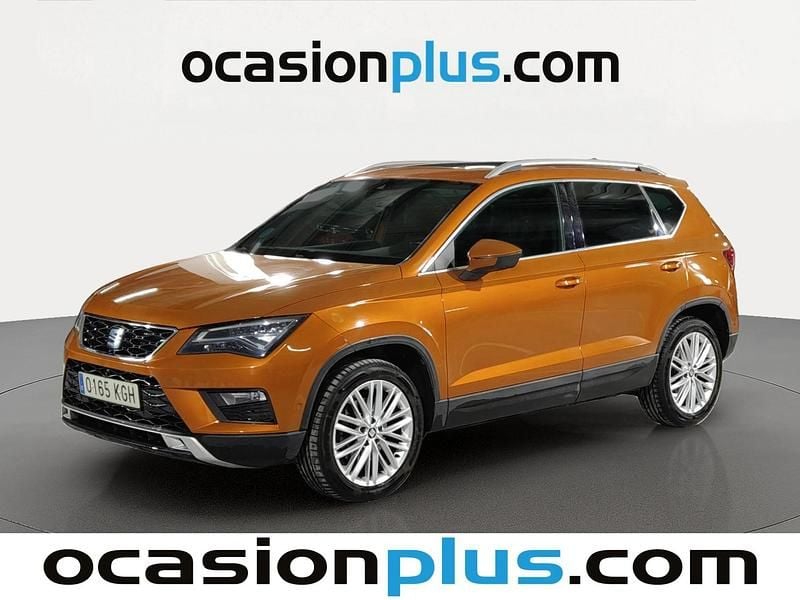 Usado Seat Ateca 4Drive 190 CV (139 kW) 2017 Naranja SUV