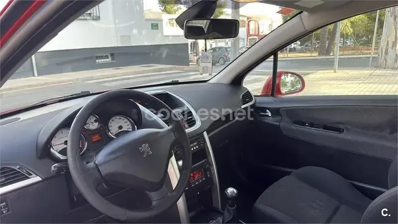 Usado Peugeot 207 Sport 110 CV (80 kW) 2008 Rojo Berlina