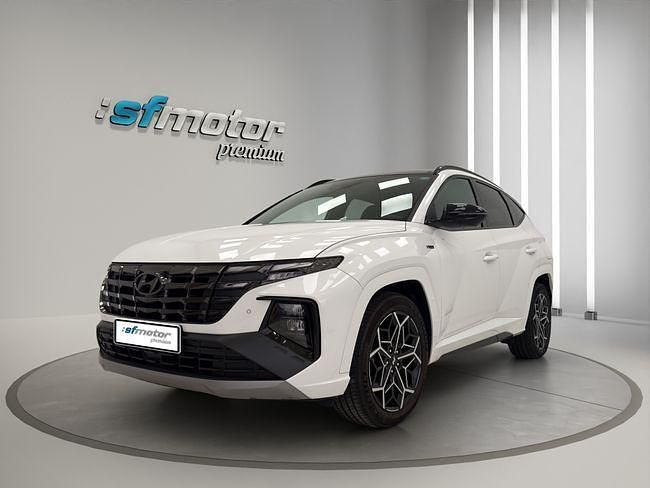 Usado Hyundai Tucson 229 CV (168 kW) 2021 Blanco SUV