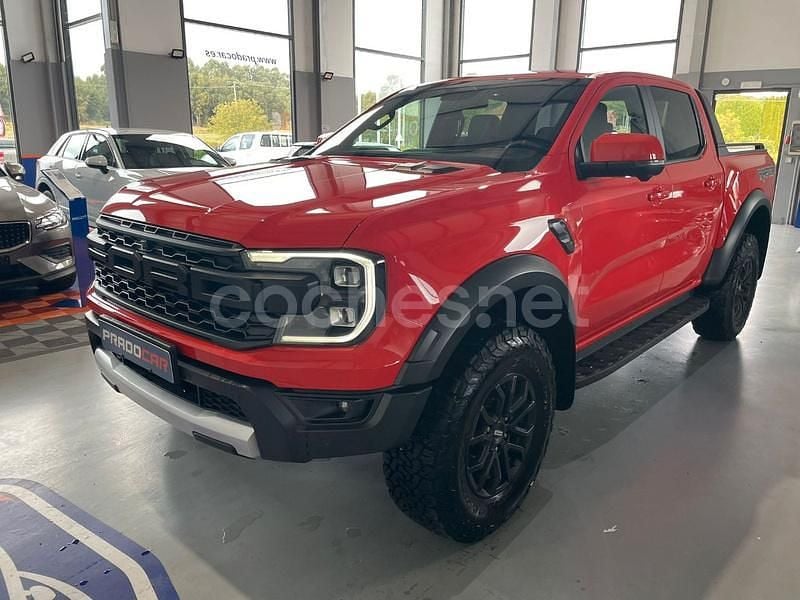 Nuevo Ford Ranger Raptor 292 CV (214 kW) 2025 Naranja Recogida