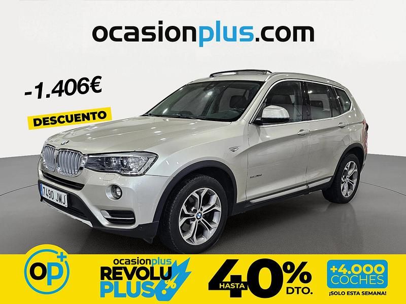 Usado BMW X3 150 CV (110 kW) 2016 Gris SUV